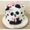 Flavored Panda Cake decorated with cute panda designs and vibrant frosting, ideal for children's birthday parties and special celebrations.