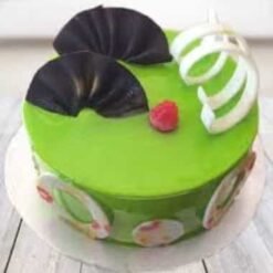 Kiwi Designer Cake with vibrant kiwi decoration, ideal for birthdays, celebrations, and special occasions.