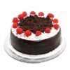 Black Forest Cherished Cake with rich chocolate layers, cherries, and whipped cream, ideal for birthdays, celebrations, or as a sweet indulgence.