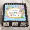 Children's Day Choco Delight Cake featuring rich chocolate layers and creamy frosting, ideal for celebrating special moments with kids.