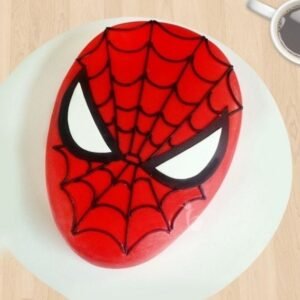 Spider Man Cake featuring vibrant colors and intricate decorations, ideal for superhero-themed birthday parties or celebrations for young fans.