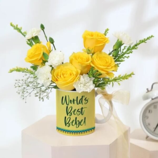 Bright Sunshine Mother's Day Bouquet showcasing a vibrant arrangement of colorful flowers, ideal for celebrating and honoring mothers on their special day.