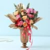 Captivating Color Mix Roses & Carnations bouquet featuring a vibrant array of colorful roses and carnations, ideal for gifts and special occasions.