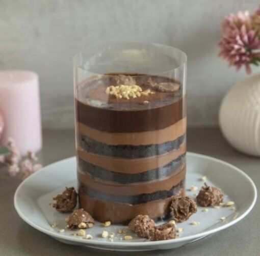 Chocolate Pullup Cake with cascading rich chocolate glaze, perfect for an interactive and indulgent dessert experience.