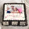 Daughters Day Celebration Cake featuring a personalized image, designed to celebrate and honor your boss with delicious flavors and a special touch.