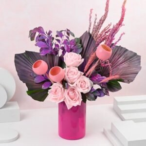 Elegant Bloom Collection featuring a refined assortment of fresh, elegant flowers, perfect for elevating any event or space with beauty.