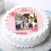 Mom’s Keepsake Photo Cake featuring a personalized edible image, designed for special occasions, combining delightful flavors and cherished memories.