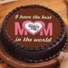 Personalized Mom's Treasured Moments Photo Cake, ideal for birthdays and special occasions, featuring custom designs that celebrate cherished memories and love.