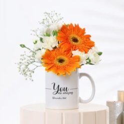 Radiant Day Floral Set showcasing a vibrant arrangement of fresh flowers, perfect for home decor, gifting, or special occasions.