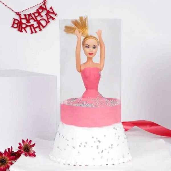 Barbie Tropical Pull-Up Cake – a delightful tropical-flavored cake with a creative pull-up frosting design and Barbie theme for special occasions.