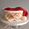 Dreaming Santa Cake with a festive Santa design and creamy layers, perfect for holiday celebrations and Christmas cheer.