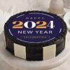 Memory-Maker New Year Cake with festive decorations, perfect for celebrating the New Year and creating lasting memories with loved ones.