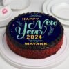 New Year Jam Cake with a rich jam filling and festive decorations, perfect for celebrating the New Year with sweetness.