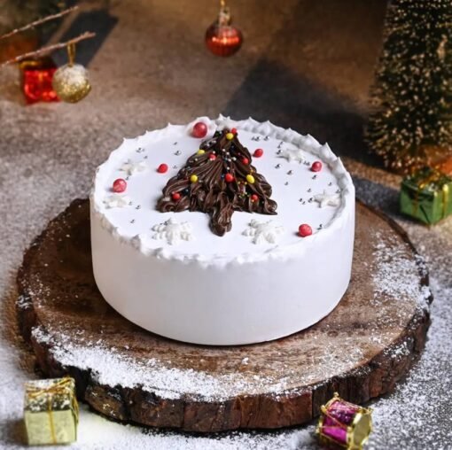 Pineapple Christmas Tree Cake – a festive cake designed like a Christmas tree, featuring pineapple flavors for a tropical holiday treat.