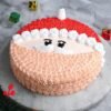 Santa's Festive Delight Cake decorated with holiday-themed designs, ideal for Christmas celebrations and festive gatherings.