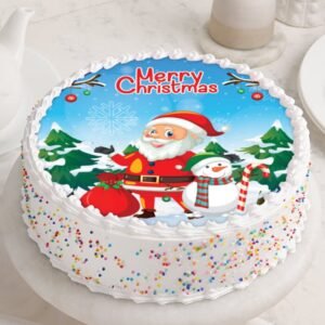 Xmas Dream Bliss Cake with festive holiday layers and creamy frosting, perfect for Christmas celebrations and holiday gatherings.