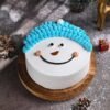 Snowman Christmas Magic Cake with snowman decorations and festive details, perfect for holiday celebrations and gatherings.