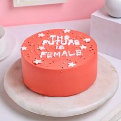 Women's Day Delight Cake decorated with vibrant colors and elegant designs, perfect for celebrating the spirit of women on this special day.