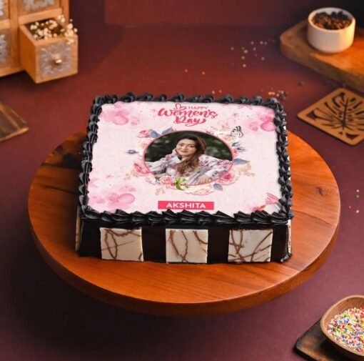 Women of Wonder Cake with a bold design, elegant decorations, and delicious layers, perfect for celebrating Women’s Day or honoring inspiring women.