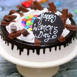 Kitkat Women Celebration Cake with a stunning Kitkat design, perfect for celebrating Women’s Day and honoring the women who shape our lives.