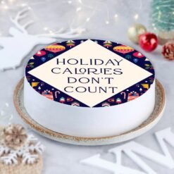 Chic New Year Celebration Cake, an elegant and festive cake decorated with stylish designs, perfect for ringing in the New Year in style.