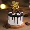 Sensational Oreo New Year Cake with layers of Oreo cookies, creamy frosting, and festive design, ideal for New Year's celebrations.