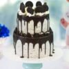 Decadent Oreo Tier Cake with layers of Oreo cream and cookie crumbs, beautifully designed for Oreo lovers and special occasions.