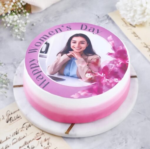 Shine On Her Day Cake with a radiant design and rich flavors, perfect for celebrating and honoring the incredible women on their special day.