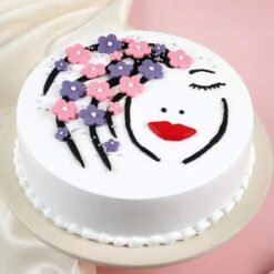 Bold & Beautiful Women’s Day Cake with a striking design, celebrating the strength, beauty, and confidence of women.