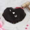 I Love You Heart Pinata Cake with a beautiful heart shape, filled with hidden chocolates and candies, perfect for romantic celebrations.