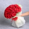 Crimson Roses Bouquet with deep red roses, symbolizing love, passion, and devotion, ideal for romantic gestures and special celebrations.